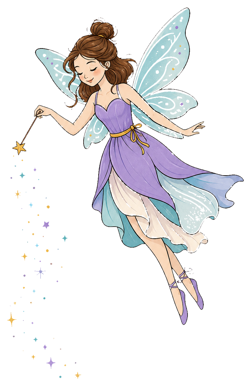 Fairy sprinkling magic